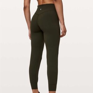 Lululemon Align Jogger pants in the color Dark Olive